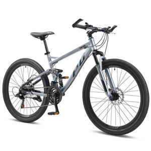 Progear Trail Dual Suspension Mountain Bike - Shadow 19cm Progear Trail Dual Suspension Mountain Bike - Shadow 19cm