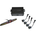 Promata PS-01D2 4 Sensor Front Parking Assist System w/ Display