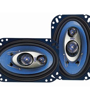 Pyle PL463BL 4"x6" 3-Way Coaxial Speakers