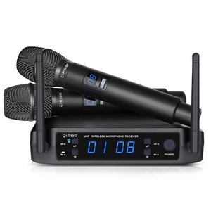 RBR BM630 UHF USB Rechargeable Handheld Wireless Microphone Karaoke