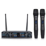 RBR D332 UHF USB Rechargeable Handheld Wireless Microphone Karaoke