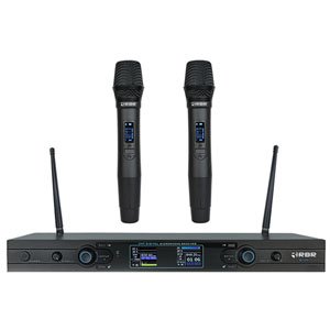RBR D722 Digital UHF Wireless Microphone USB Charging Karaoke