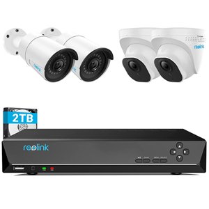 Reolink RLK8-520B2D2 5MP PoE Security IP Camera System