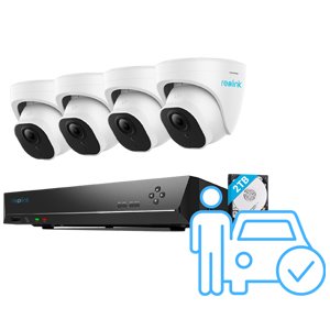 Reolink RLK8-800D4-A 4K UHD Security Kit with Smart Detection