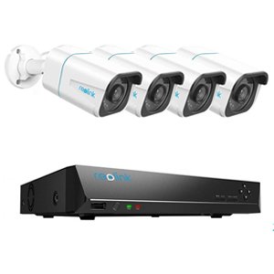 Reolink 8CH NVR 4K 8MP PoE Security Camera System Kit RLK8-810B4-A