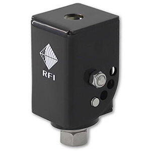 RFI FBBM-B-V2 Folding Bull Bar Bracket; Black Chrome Stainless Steel