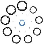 RingConn Smart Ring Sizing Kit - Sizes 6 to 14