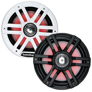 Rockford Fosgate M2-65 6.5” Color Optix Marine 2-Way Speakers White