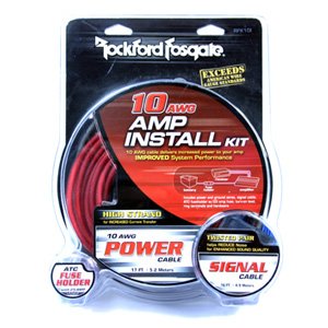 Rockford Fosgate RFK10I 10 AWG Amp Wiring Kit