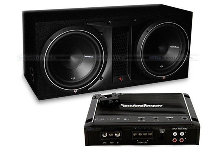 Rockford Fosgate Subwoofer + Amplifier Combo