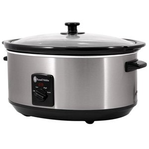 Russell Hobbs Slow Cooker 6L Glass Lid