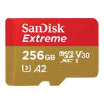 SanDisk Extreme 256GB microSDXC UHS-I Memory Card SanDisk Extreme 256GB microSDXC UHS-I Memory Card