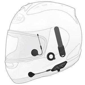 Sena 10U Arai Full-Face Helmet Motorcycle Bluetooth + Remote