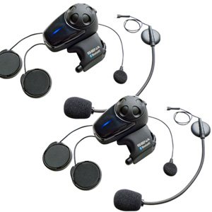 Sena SMH10 Twin Kit w/ Universal Microphone Bluetooth Dual Pack
