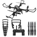 SG106 Wifi 4K Camera Foldable Drone RC Quadcopter Black