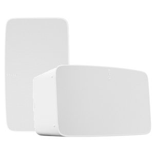Sonos Wireless Hi-Fi Music Streaming Speaker System White FIVE1AU1