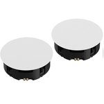 Sonos 8 In-Ceiling Speakers (Pair, White)