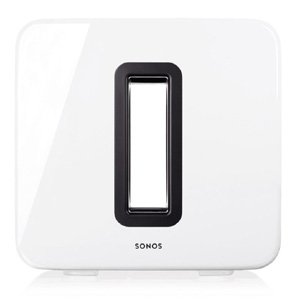 Sonos SUB Wireless Soundbase Home Theatre & Music Stream White Gen 3