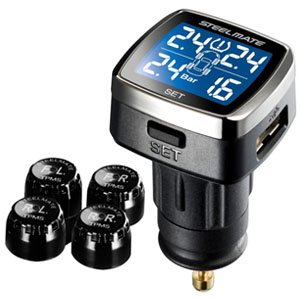 Steelmate TP-77 Wireless DIY TPMS 4WD w/ USB