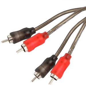 Stinger SI129 2-Channel RCA Audio Signal Cable