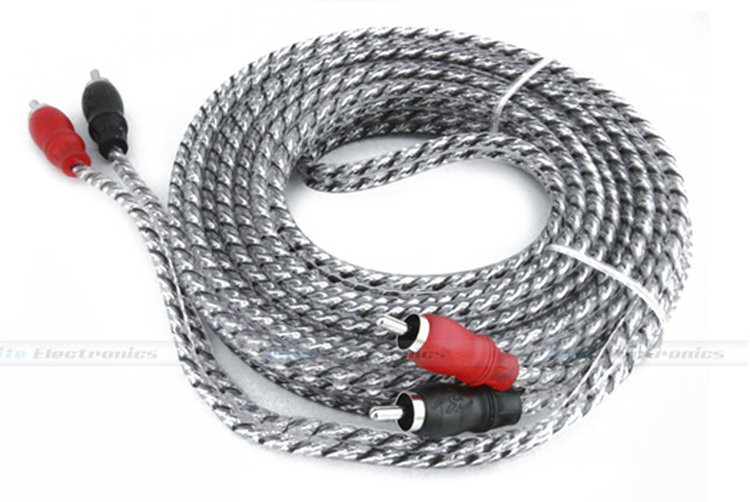 Stinger SI2217 2Channel RCA Audio Signal Cable