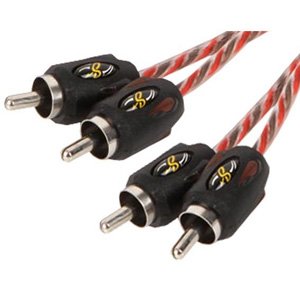 Stinger SI4217 2-Channel RCA Audio Signal Cable