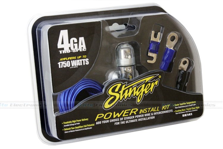 Stinger SK141 4 Gauge Power Install Accessory Kit