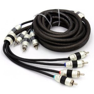 Stinger SI8412 4-Channel RCA Audio Signal Cable
