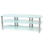 Studio Acoustics SVR360OP 3 Tier Opaque Glass Television Stand