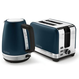 Sunbeam The Chic Collection Breakfast Toaster & Kettle Blue PUM3510BL