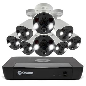 Swann 8 Camera 16 Channel 4K 8MP Ultra HD NVR-8580 2TB HDD Security