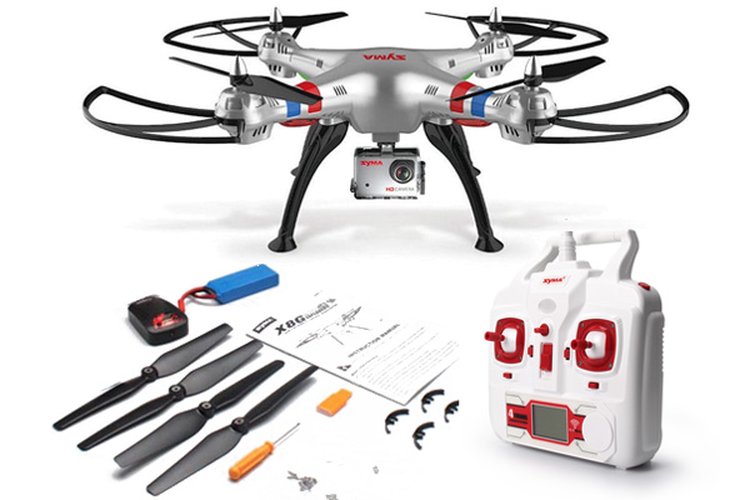 Syma X8G 2.4G 6 Axis Gyro RC Quadcopter with 8.0MP HD Camera