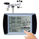 Tesa WS1081 Solar Powered Touch Panel Weather Center with PC interface