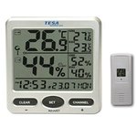 Tesa WS710 Thermo Humidity Indoor Outdoor 8-Channel Station