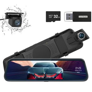 Thieye CarView 2 Mirror Dash Cam 1080P 32GB 10" IPS Touch Screen