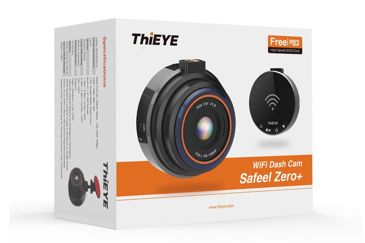 Safeel Thieye Safeel Zero+ Plus Dash Cam 1080P Full HD Car DVR Night Vision