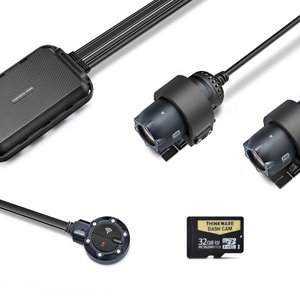 Thinkware M1D32 Front & Rear Motorcycle Dash Crash Camera Full HD 32GB