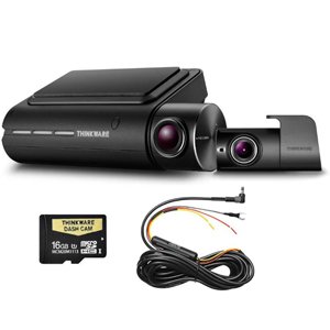 Thinkware Q800PD Front & Rear 1080P Dash Cam + Hardwire 128GB