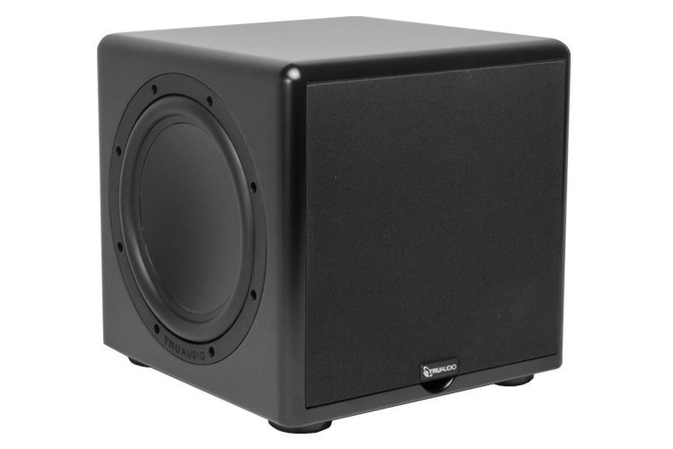 TruAudio 10 250W Compact Powered Subwoofer & Dual Passive Radiators