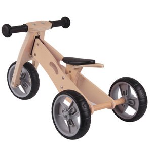 UDEAS UD-813013F Easy to Assemble Mini 2-In-1 Wood Bike