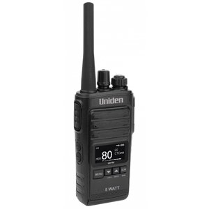 Uniden UH-755 80 UHF Channels 5 Watt, 1 Watt Selectable TX Power Radio