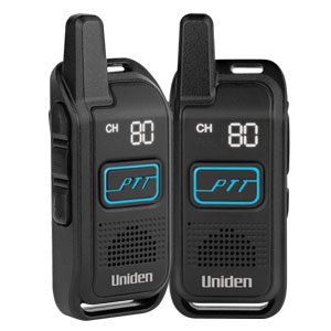 Uniden UH200-2 UHF Twin Pack 80-Channels 2 Watt Handheld 2-Way Radio