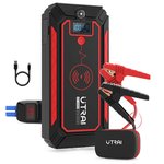 UTRAI 24000mAh Car Jump Starter 12V Battery Wireless Charger Compass