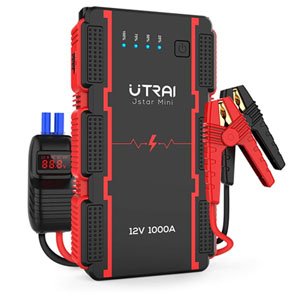 UTRAI 13,000mAh Car Jump Starter Power Bank Portable Battery Check