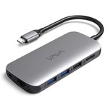 VAVA 9-in-1 Adapter Hub 4K USB-C to HDMI Ethernet Port VA-UC016