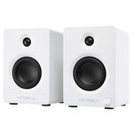 Victrola Tempo Bookshelf Speakers - White