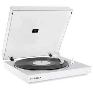 Victrola Automatic Turntable - White