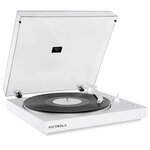 Victrola Automatic Turntable - White