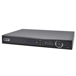 VIP Vision Professional 4 Ch Network Video Recorder NVR 200Mbps PoE