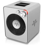 Vornado VMH300 Vortex Air Circulating Heater Brushed Steel 720630